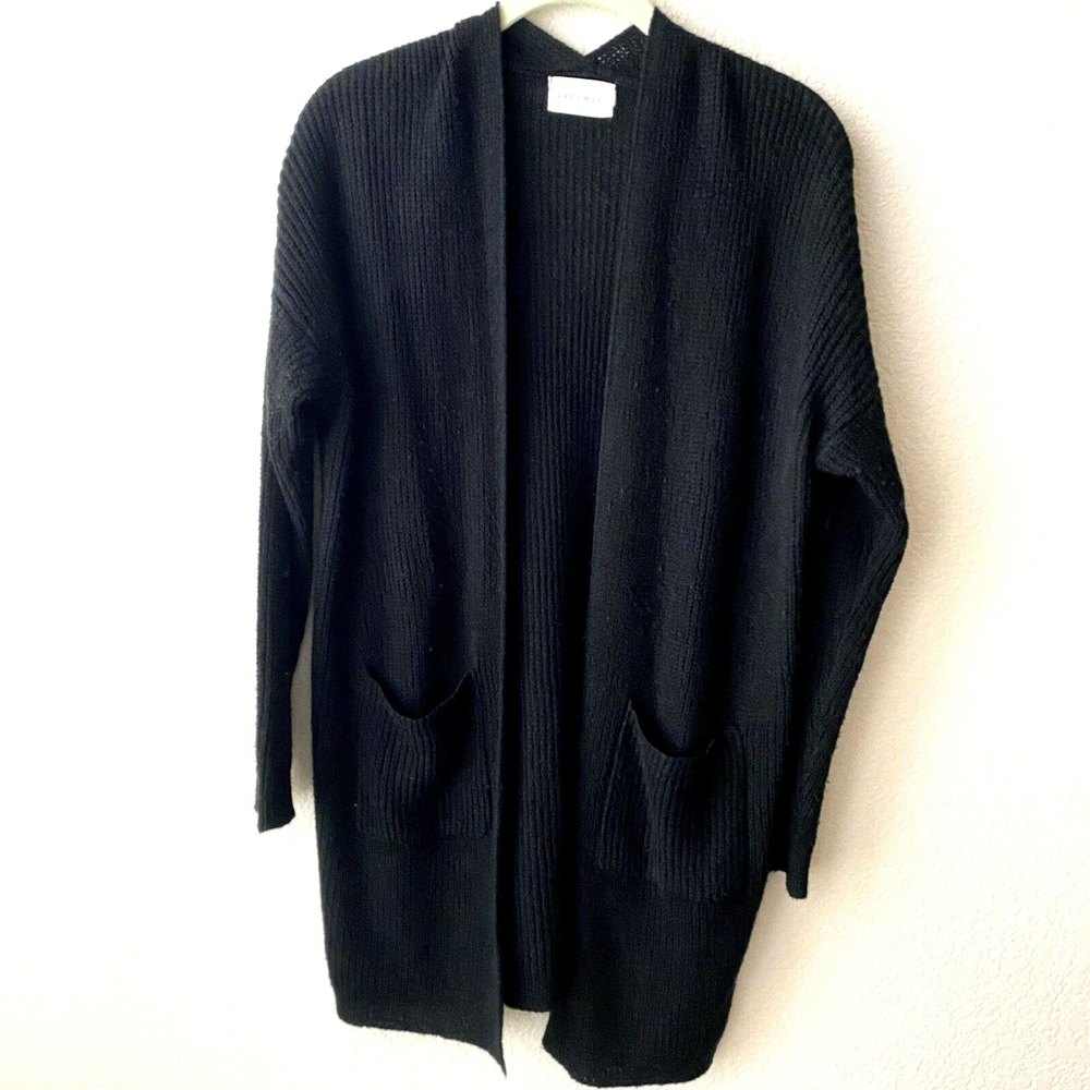 Dreamers Womens Open Front Cardigan Size M G4